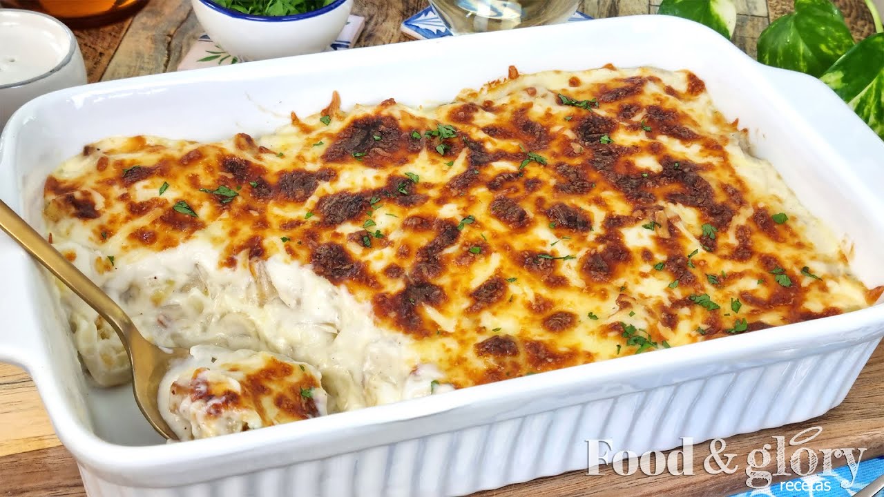 🇵🇹 La Receta Portuguesa Más Jugosa | Bacalao con Nata [Bacalhau com Natas]