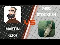 Can Martin Survive Stockfish with ONLY a Queen? | İnterested Game 