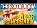 EXOTIC BOOM SNIPER RIFLE GAMEPLAY - What Does The Exotic Boom Sniper Actually Do? (Dad And Son Duos)