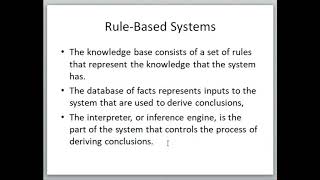Lecture 27  Artificial Intelligence   Expert System