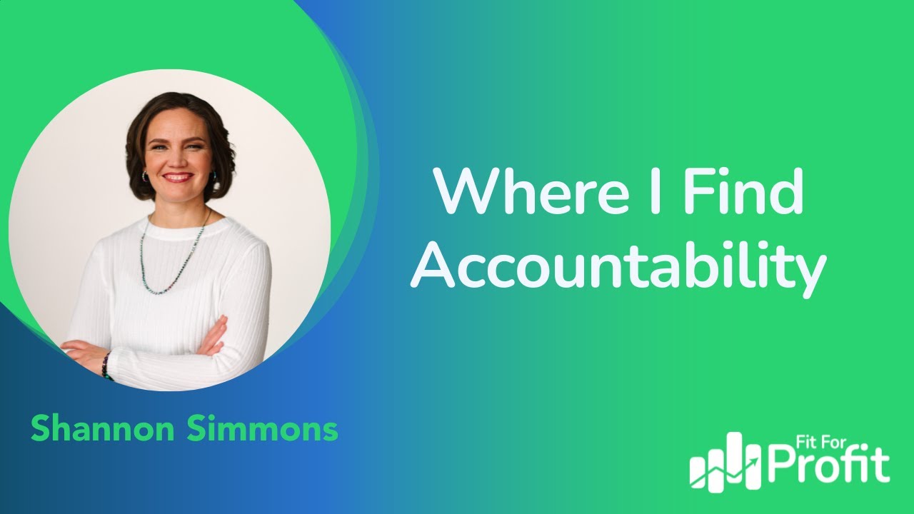 Where I Find Accountability