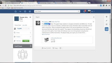 Searching Edmodo Posts