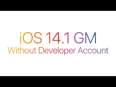 बिना डेवलपर खाते के अपने iPhone/iPad पर iOS 14.1 GM कैसे प्राप्त करें?