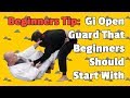 Beginner bjj a gi open guard that beginners should start with by jason scully