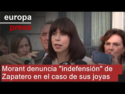 Morant denuncia "indefensión" de Zapatero en el caso de sus joyas
