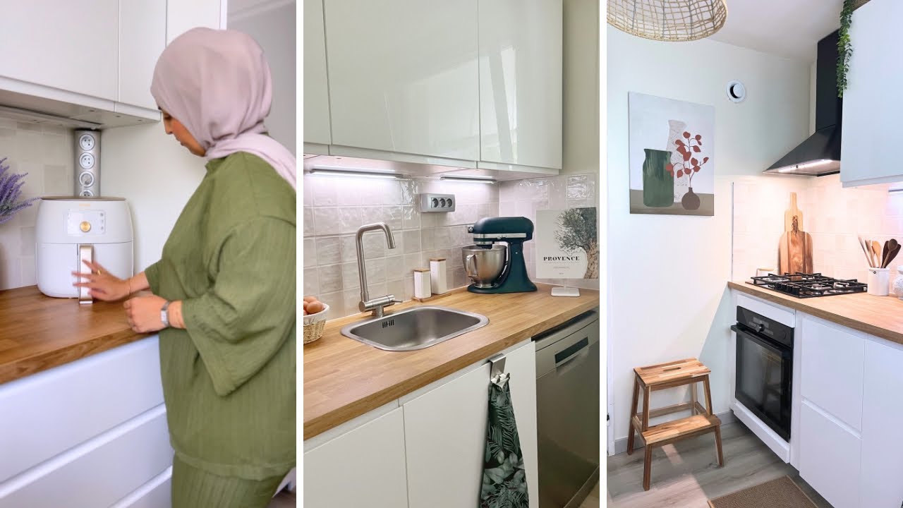 NOTRE NOUVELLE CUISINE ! Kitchen tour, Rénovation, Organisation, Déco...