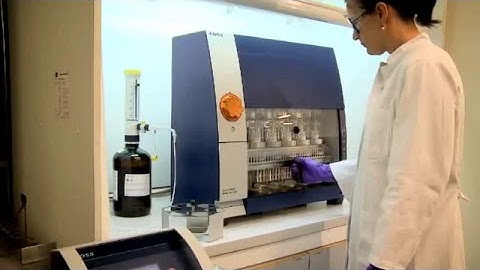 How to do extractable matter analysis with the Soxtec 8000 system