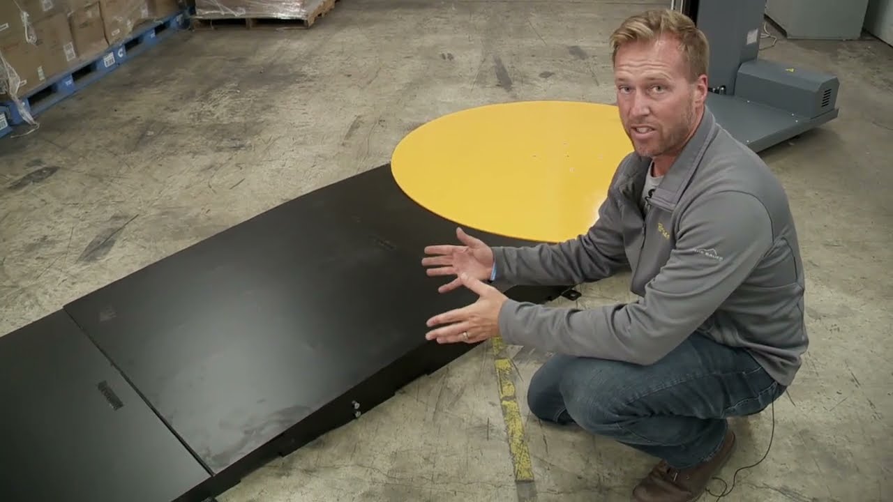 Model 800 Anchoring Machine and Pallet Jack Ramp Video