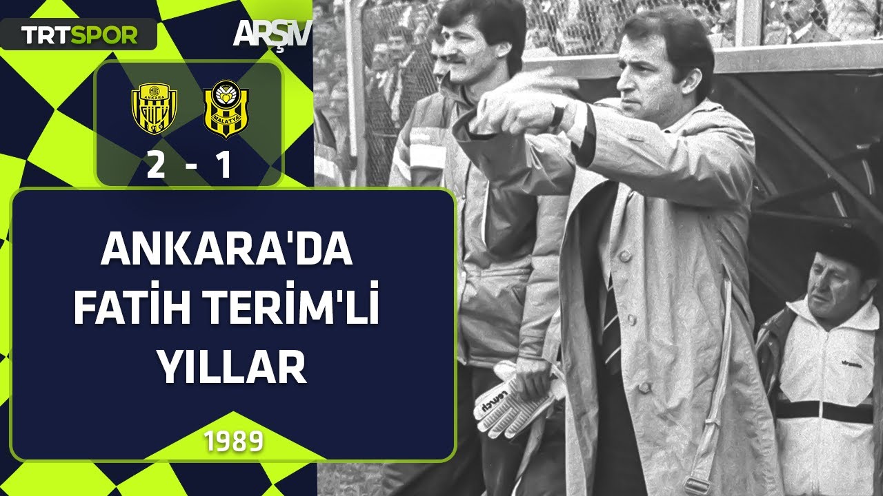 ÖZET | Ankaragücü - Malatyaspor: 2-1 (1988-89 sezonu) | Ünal Karaman ve Yaşar'dan mükemmel goller