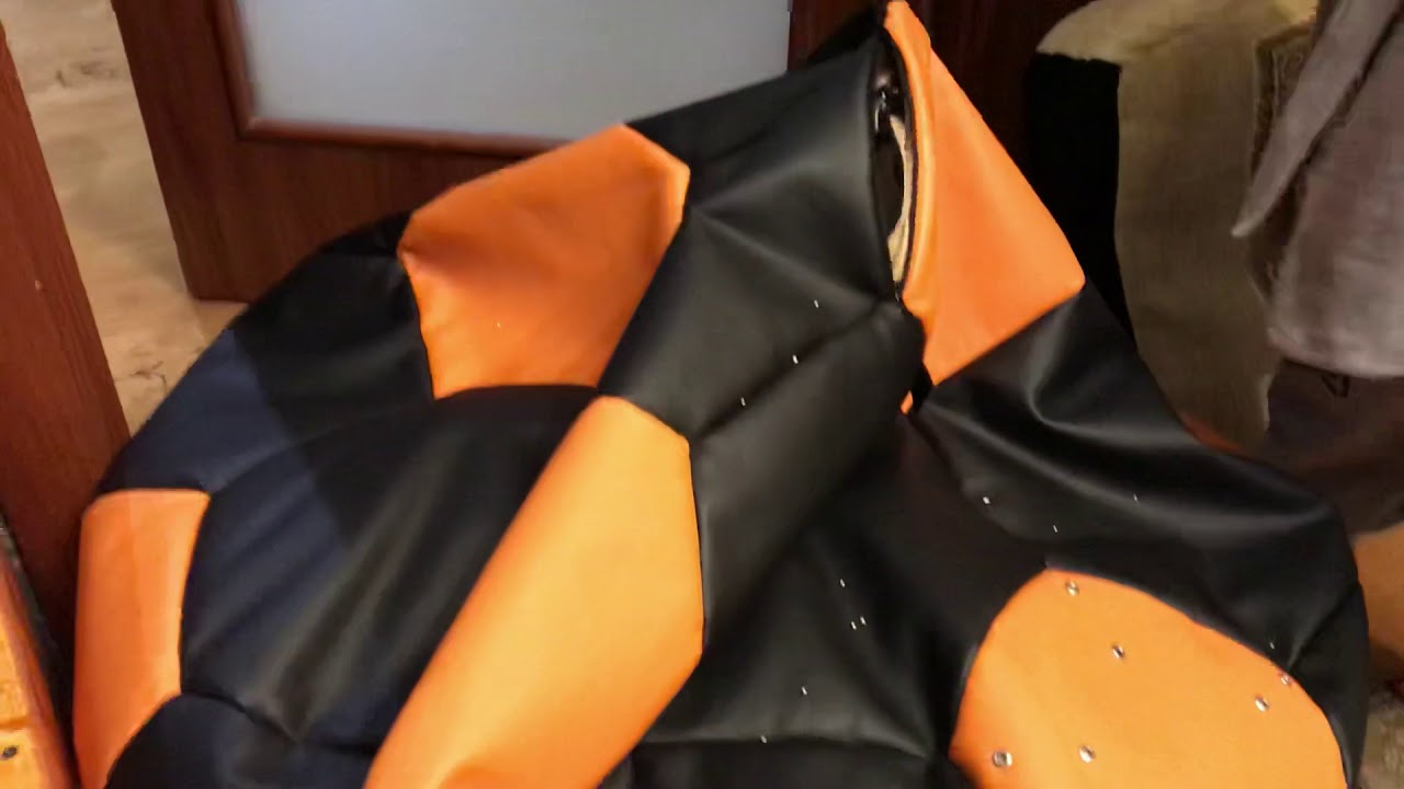 Как восстановить кресло-мешок - YouTube