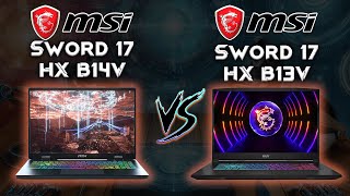 MSI Sword 17 HX 2023 vs 2024 : Old vs New Tech Showdown