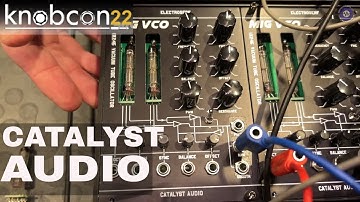 Knobcon 22:  Catalyst Audio Tube VCO, Noise, Mixer, VCF and VCA