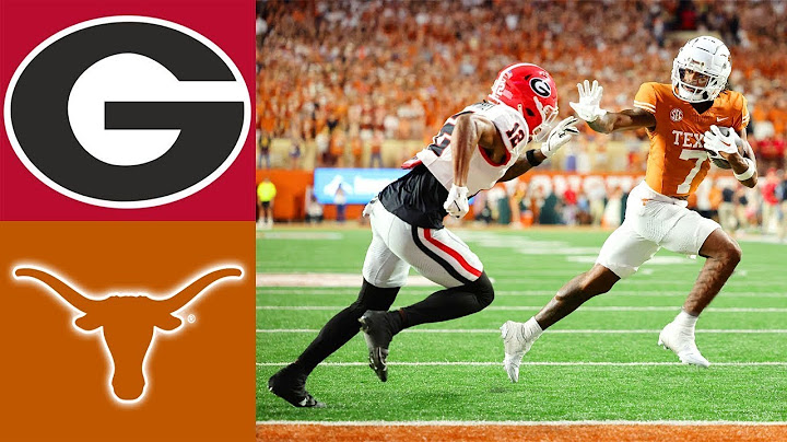 Georgia vs Texas Football Oct 19 2024 Full Game  Week 8