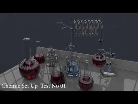 Cinema 4d Test Chemie Set up "First Try" Serie 06 - Steps