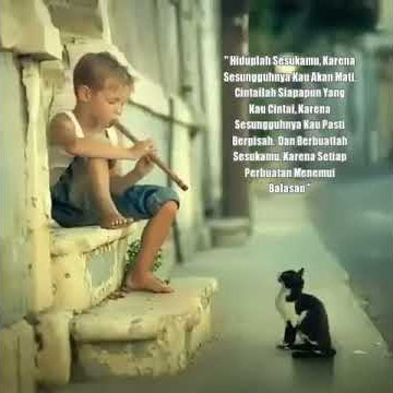 Status WA sedih WALI - Doaku untukmu sayang cover suling (pasti lu pade baper dah)