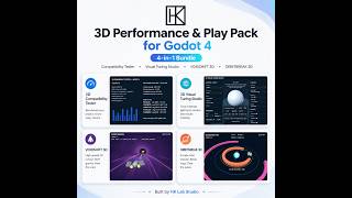 3D Performance & Play Pack for Godot 4 v1.5 | Full Walkthrough
