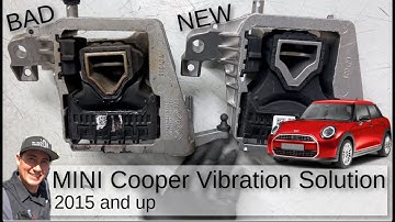 FIX THE VIBRATION! Upper Engine Mount Replacement on 2015+ Mini  Cooper