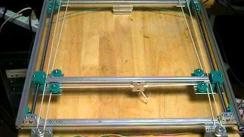 H-Bot 3D Printer HB1 dry test No.3