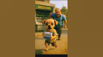 the poor puppies father is unwell medicine #ai #aivideo #new  #dogs #animals #sehar #shorts#cartoon