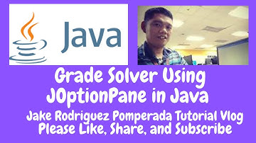 Grade Solver Using JOptionPane in Java