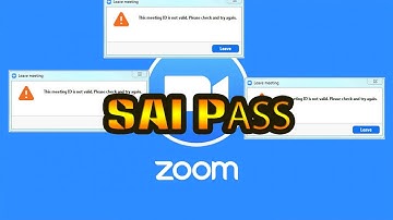 Hướng Dẫn sửa lỗi Zoom báo sai mật khẩu, sai ID