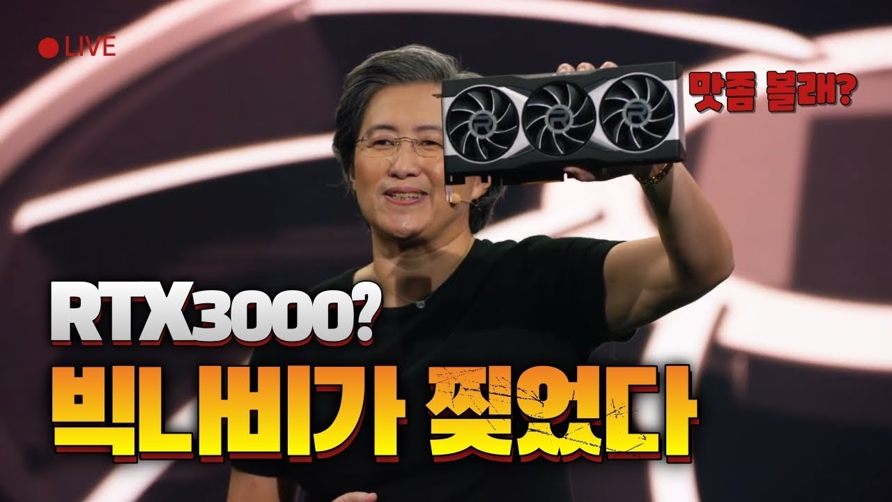 충격과 공포였던 AMD 라데온 RX6000 빅나비 발표현장 요약