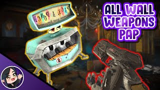 ALL WALL WEAPONS PACKED ON BO3 KINO DER TOTEN!