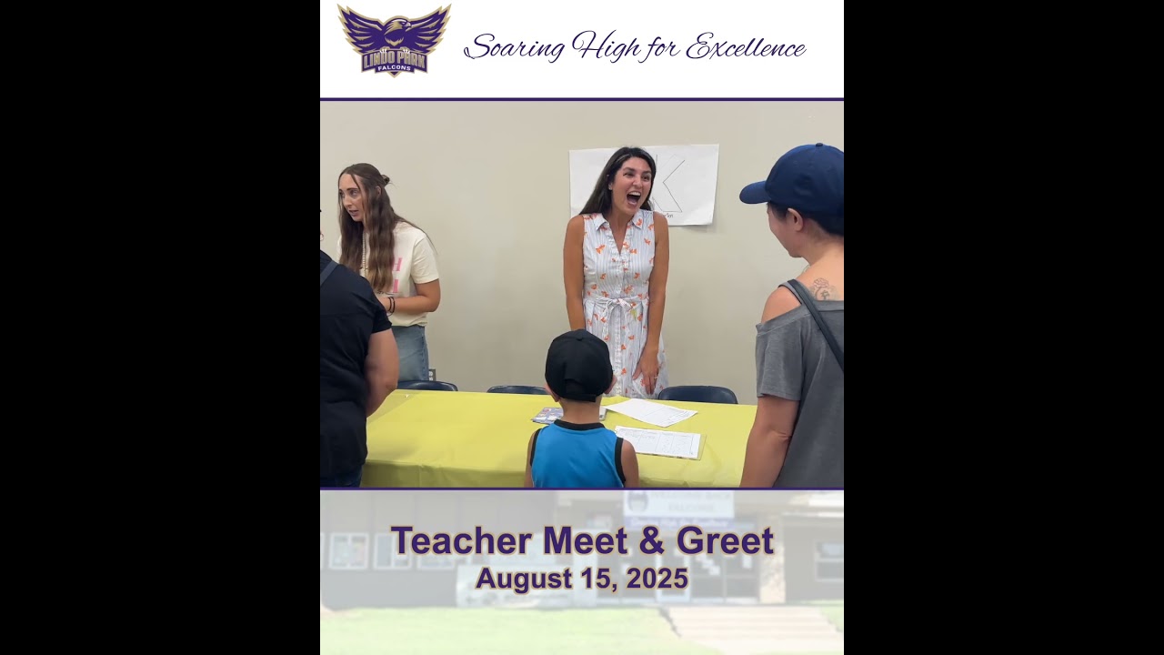 Lindo Park Teacher Meet and Greet 2025 LUSD Lakeside Union School District