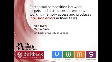 VWMS 2020: Perceptual competition, working memory access, and distractor intrusions