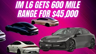 IM L6 first global EV launched with solid-state battery & 600 mile range