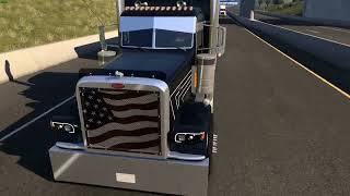 American Truck Simulator Back Road and straight Pipes #youtube #americantrucksim #amsr #trucking