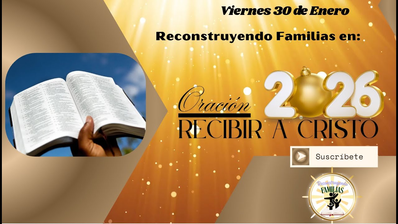 Oracion para recibir a Cristo 2026 - YouTube
