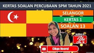 SOALAN PERCUBAAN SPM SELANGOR 2021 | MATEMATIK TAMBAHAN | KSSM | KERTAS 1 | SOALAN 13 screenshot 4