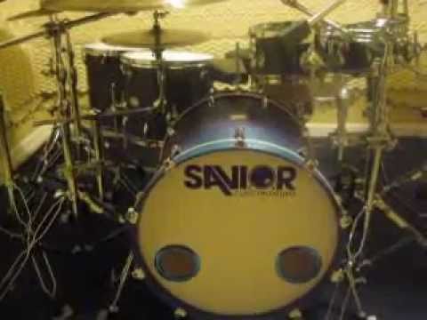 Savior Custom Drums kit tour - Adam Argullin