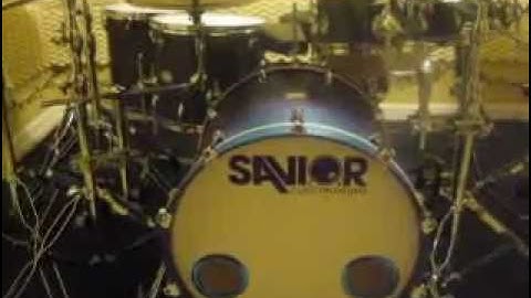 Savior Custom Drums kit tour - Adam Argullin