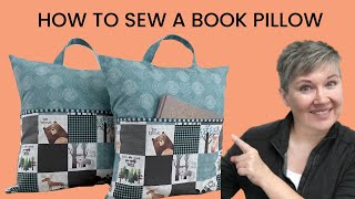 How To Sew A Book Pillow