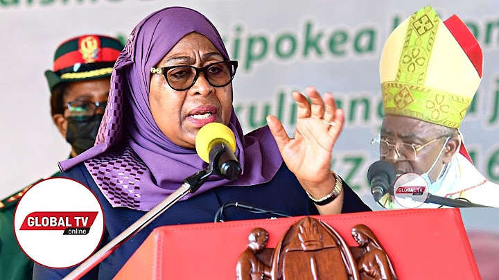 RAIS SAMIA AMJIBU ASKOFU - "SITAKI KUTUKUZWA, HIYO SIO TABIA YANGU, NAJISHUSHA SANA"