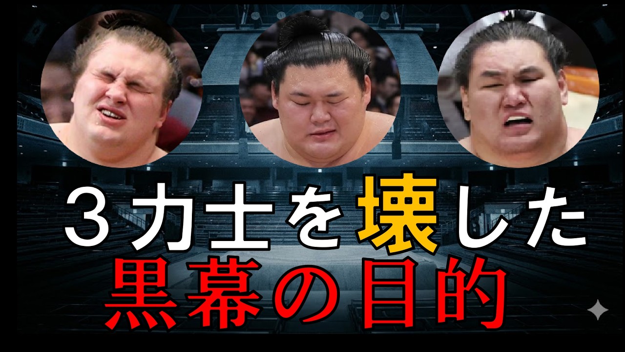 大相撲崩壊！横綱・大関を潰した恐るべき罠