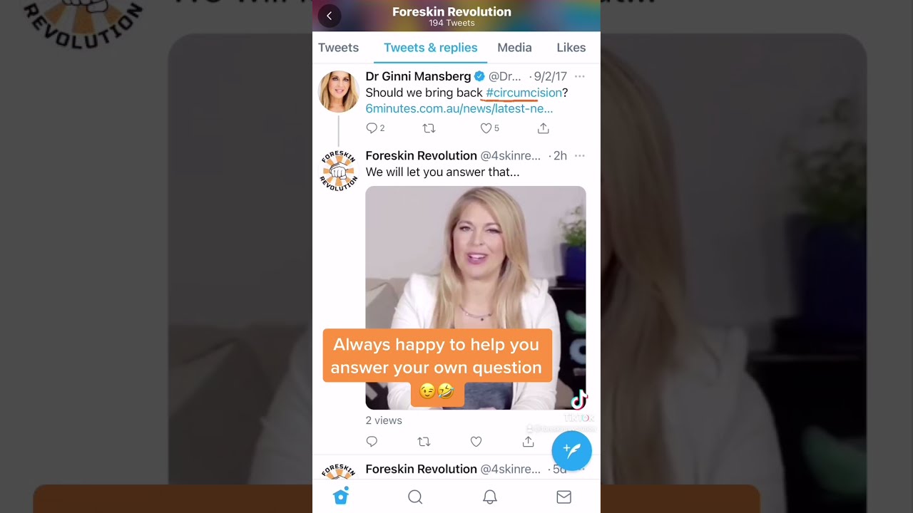Ginni Mansberg calls it genital mutilation