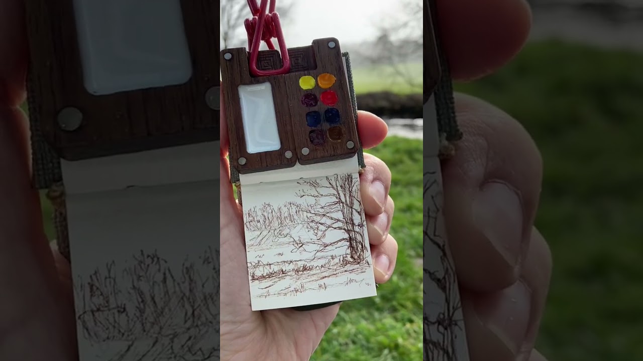 My FIRST EVER Tiny Painting