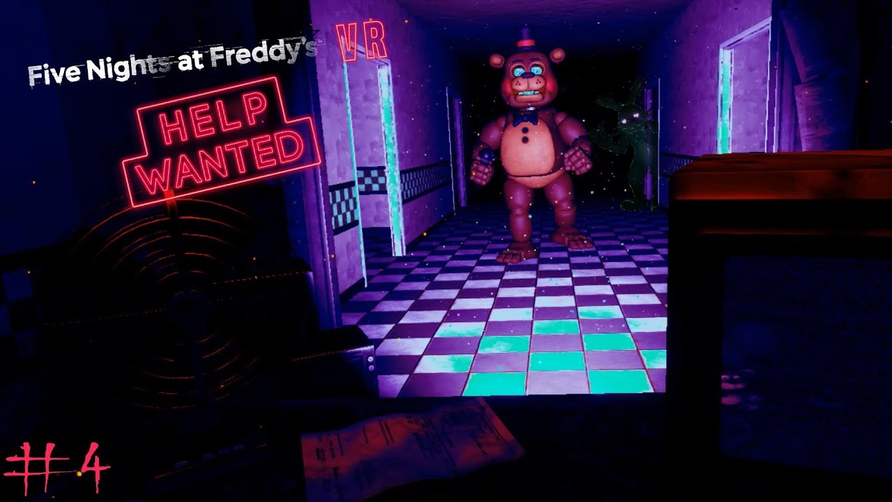 Welcome To Night 5 FNAF VR Help Wanted Episode 4 YouTube