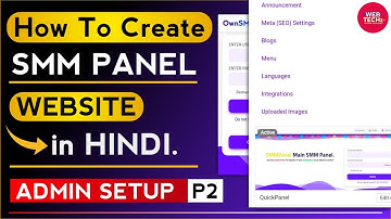 Step-by-Step SMM Panel Customization Guide | Google Login, APIs & More (Hindi)
