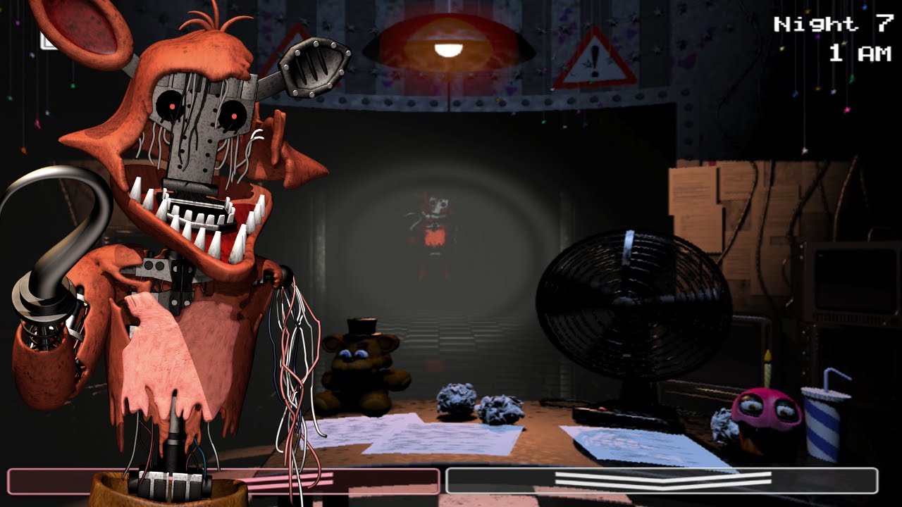 Withered Foxy - (Five Nights at Freddy's II)