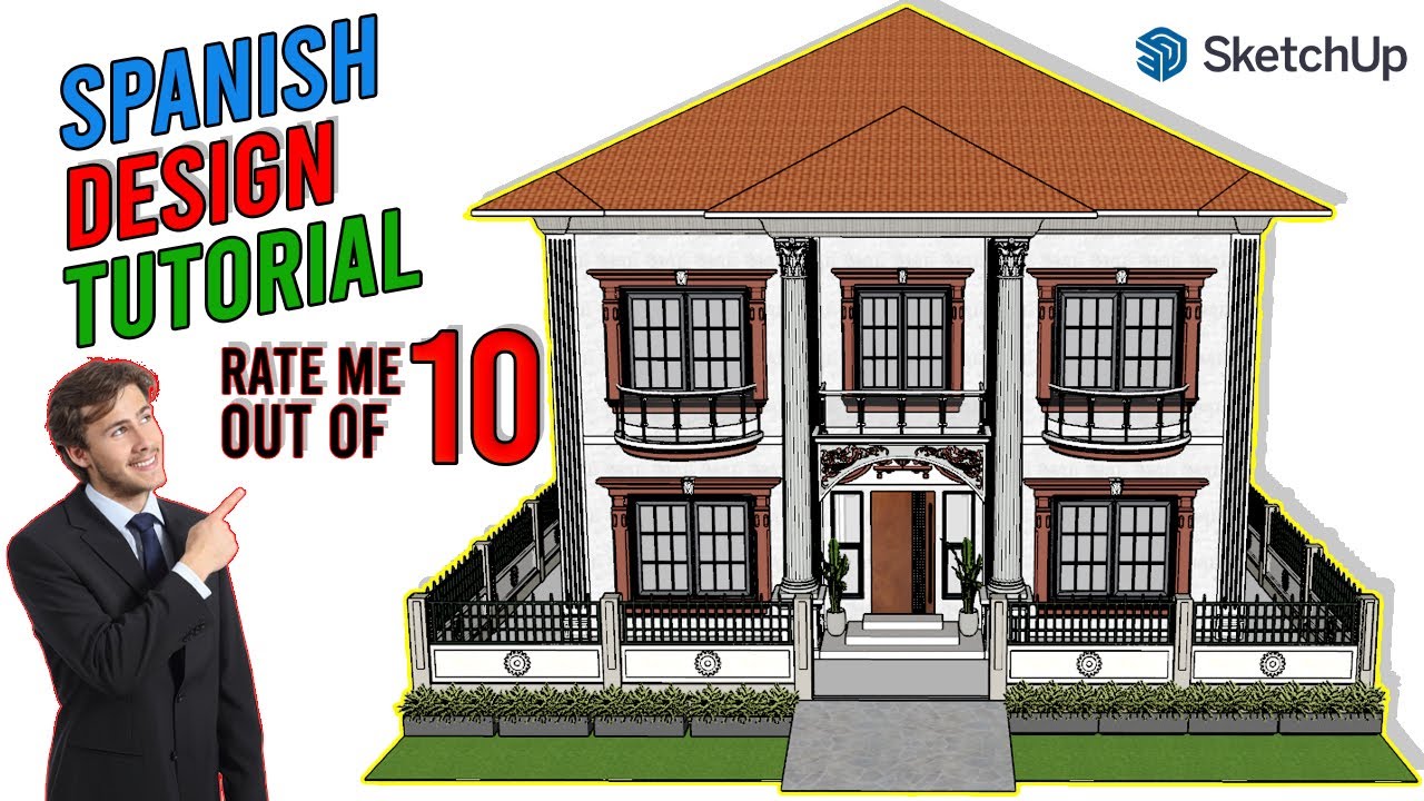 How To Design a House in Sketchup | Floor Plan Tutorial for Beginners ...