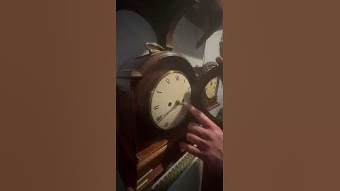 Georgian verge 8 day double fusee bracket clock