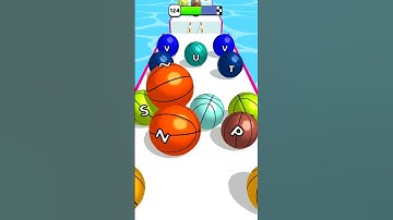 AZ Run Game ـ ASMR Ball Run level 124 #AZRun