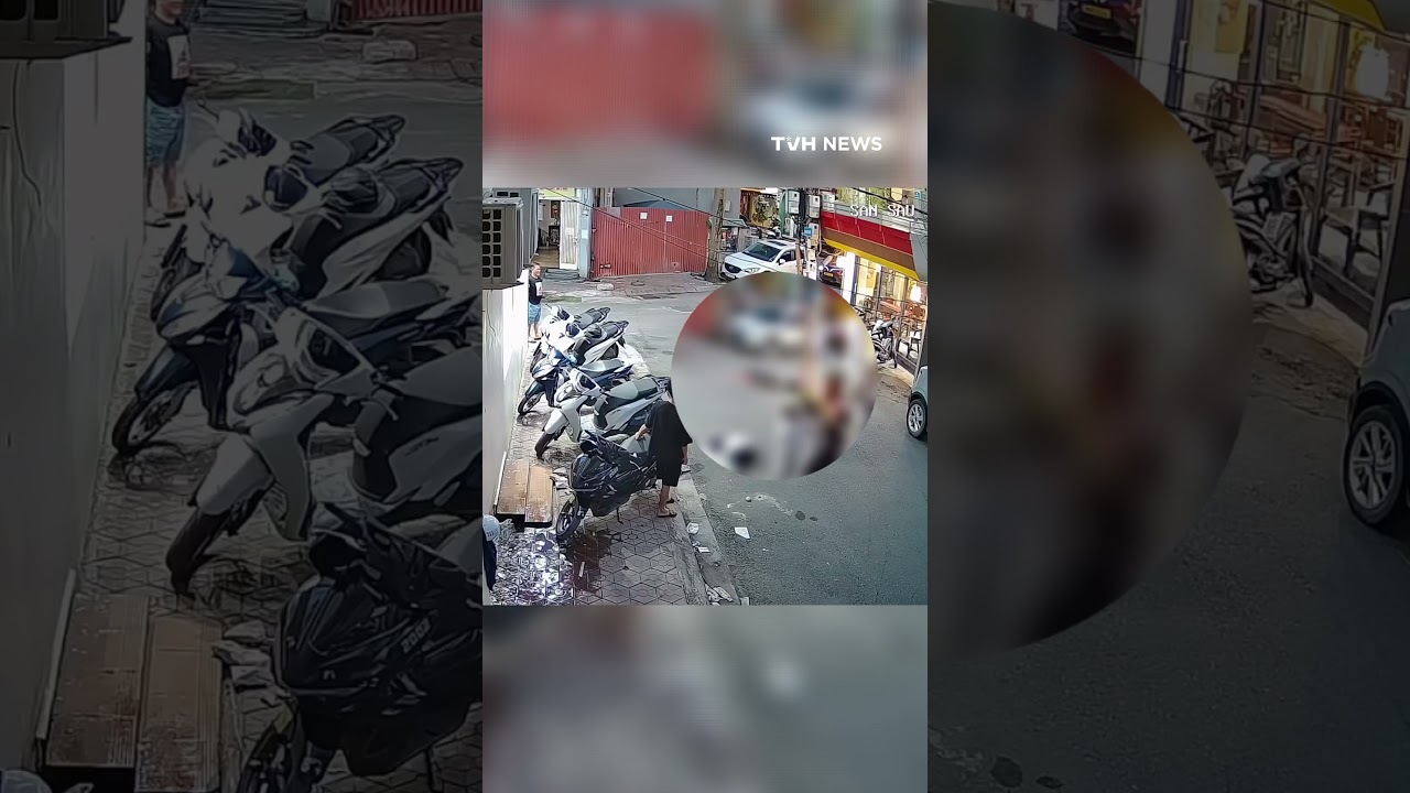 Quá chán: Hai thanh niên va chạm giao thông không nói nhiều dùng tay hỏi thăm sức khỏe nhau luôn