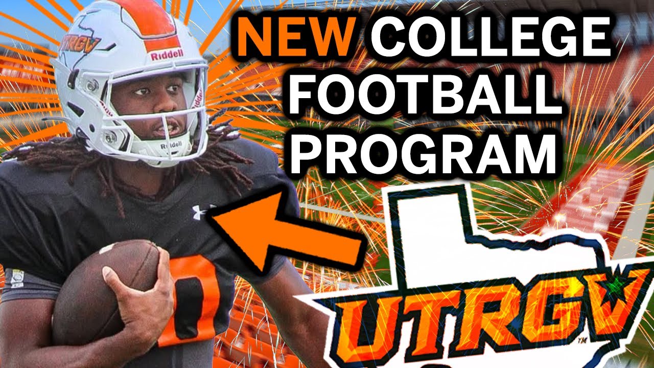 Университет штата Техас в долине Рио-Гранде: новейшая программа по студенческому футболу...