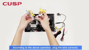 CUSP 13 6 Inch Electronic Rotation Android Car Stereo Radio GPS Cable Connection  (PX6 4G+32G/64G)