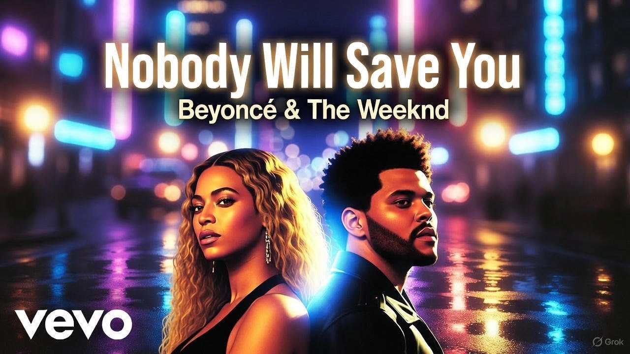 Beyoncé & The Weeknd – Nobody Will Save You (2025 vudeo lyrics)